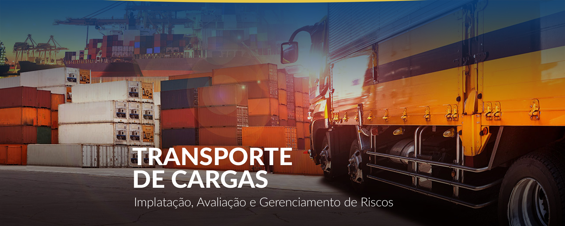 Banner de Transporte de Cargas | Laurenseg